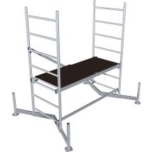 Krause - Arbeits-grundgerüst Monto Climtec Aluminium 3 M Plattformleiter