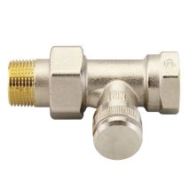 Danfoss Racor De Retorno Rlv 20 R 3/4, Recto, Niquelado, 003l0146