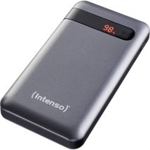 Intenso - Pd10000 Power Bank 10000 Mah Ricarica Rapida 3.0, Consegna Di Potenza 3.0 Lipo Nero Indicazione Di Stato