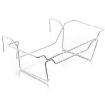 Macetero Andrys Para Macetas De 50 Cm - Macetero De Acero (blanco)