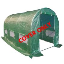 Birchtree 4m(l) X 2m(w) X 2m(h) Polytunnel Greenhouse Pollytunnel 3 Section Cover Only