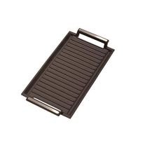 Cata Bbq Grill Induktion Schwarz Emailliertes Gusseisen 22,8x43,2 Cm