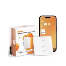 Interruttore Per Tapparelle Wifi Con Apple Homekit, Timer Per Tapparelle, Interruttore Per Tende Con Controllo Percentuale, Con Retroilluminazione, 
