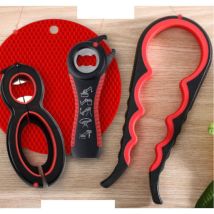 Apribarattoli Crea - Apribarattoli Premium Per Anziani Con Artrite, Set Multifunzionale Da 4 Pezzi Con Apribarattoli 6 In 1 Per Mani Deboli, Pinze Per