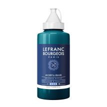 Lefranc Bourgeois Fine Acrylic Colore Acrilico, Blu (turquoise Blue), 750 Ml