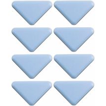 Cyclingcolors – Set Mit 8 Dreieckigen Teflon-gleitern (35 X 35 X 45 Mm) – Klebstoff Zum Schutz Von Parkettböden – Optimale Gleitfähigkeit Für Möbel