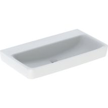 Keramag - Geberit Renova Plan, Lavabo, 85x48 Cm, Sin Agujero Para Grifo,