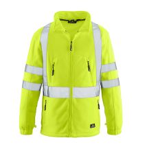 Protect Workwear - 4 Protect Warnfleecejacke Seattle, Leuchtgelb, Gr. L