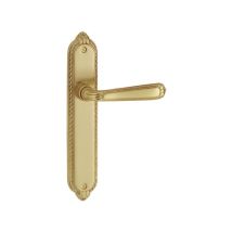 Manivela de puerta 82 en acabado latón patina – 235 x 43 mm – 2 unidades