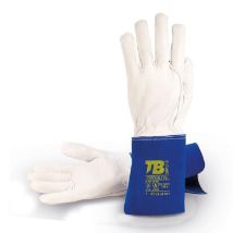 Guantes de soldadura de flor cabra gris – Hilo Kevlar – Grosor 0,7-0,9 mm – Longitud 30 cm – Certificaciones EN 388-2122, EN 407-412X4X, EN 12477