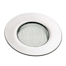 Kitchen Chef - Kitchencraft Filtro Per Lavello A Rete / Scarico Della Doccia, Acciaio Inox, 7,5 Cm, Argento