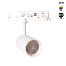 Mi Light - Foco Carril Trifásico Led Rgb + Cct - 30w Blanco Zumtobel