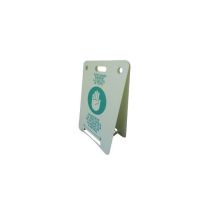 Cartello a cavalletto per distanza – 45 cm base – 69 cm altezza – 27 cm apertura – FR