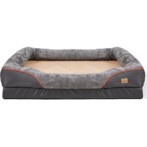 Bingo Paw - Bingopaw Cama Perro Grande Relajante Ortopedica Viacoelastica Con Funda Desenfundable Lavable, 135x100x33cm Xxxl