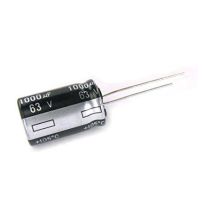 Condensatore Elettrolitico 1000uf 63v 105oc Dimensioni 16x25mm 1000mf63v/105/rd