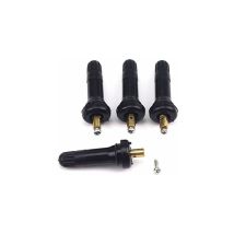 Set Of 4 Rubber Valves For Tire Pressure Sensor