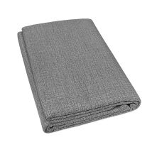 Tissu D'Ameublement Revêtement En Tissu Gran Foulard Housse De Canapé Fauteuil-lit Gris - 230x265 Cm