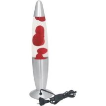 Dakota — Lampe Lave Rouge 34 Cm (ø 8 Cm)