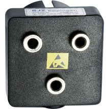 ESD-Erdungsstecker Bananenbuchse – Elektroinstallationen – Schutzkontakt-Dose – 230V – 16A – IP20