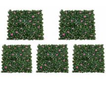 Mur Vegetal Artificiel Lcd Modulaire Plaque De 1mx 1m Décoratif Jardin