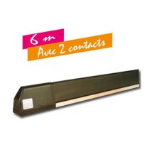 Europe Automatismes - Tranche De Sécurité Homologuée, Prémontée Et Redécoupable Avec 2 Contacts - 6 Mètres Tsc600