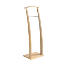 Galán de Noche Curves – Madera de haya y metal – Soporta 20 kg – Diseño moderno – Fabricado en España
