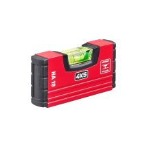 Mini livella a bolla d'aria – 10 cm – alluminio, vetro acrilico – 4K5