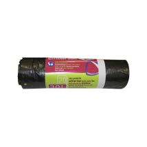 Bolsa De Basura Con Cierre De Cuerda Deslizante, 30 L, H 65 X L 50 Cm - 21 Micrones