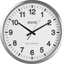Eurochron Efwu 9000 Radiocontrollato Orologio Da Parete 507 Mm X 63 Mm Argento