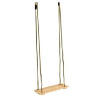 Schaukel Holz Small Foot Verstellbares Seil 1,80 M Natur