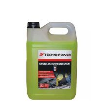 Liquide De Refroidissement Permanent Jaune - 35°c - Techni-power - 5 Litres