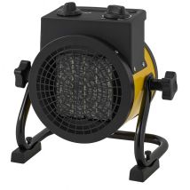 Kynast Tools - Termoventilatore In Ceramica, Riscaldatore Elettrico, 2 Livelli, Riscaldatori Orientabili, Riscaldatore Radiante, Termostato Regolabile