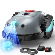 Yardcare Mähroboter Ohne Begrenzungskabel, Mit Vision Navigation, 150 Hinderniserkennung, Rasenroboter Bis Zu 150 M², Rasenmäher Roboter Mit 