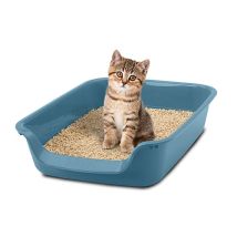 Vaschetta Per Gatti 'junior Toilette' Adatta A Tutti I Tipi Di Gatti, Con Vaschetta D'Ingresso, Materiale Resistente