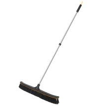 Le Balai Du Pro - Venteo - Escoba Para Suelos Duros De Exterior - Mango Telescópico Hasta 176cm - Cabeza De Escoba Xxl - Escoba Para Jardín, Patio, 