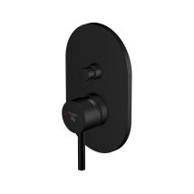 Steinberg Armaturen - Steinberg 100 - Rubinetto Ad Incasso Per 2 Utenze, Nero Opaco 100 2103 3 S