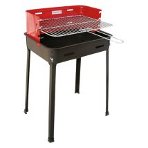Rechteckiger Grill 845 – 48 x 36 x 77 cm – Holzkohlegrill