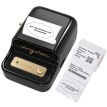 Niimbot B21s 50-mm-thermodrucker (schwarz) + Etikettenrolle