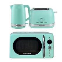 Hamilton Beach - Ella Kettle Toaster & Microwave Set Mint