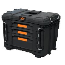 Keter Xl Werkzeugbox Schwarz Modulär 3 Schubladen