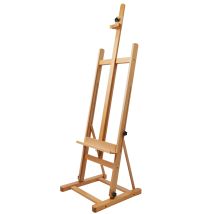 Artina - Siena - Caballete De Pintura De Estudio De Pie - Madera De Haya Lubrificada - Muy Estable
