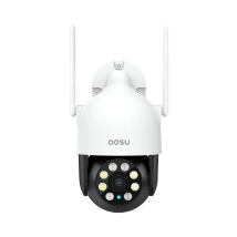 Aosu 2k Cámara Wi-fi Al Aire Libre De Visión Nocturna En Color, 3mp 360 ° Ip65 Cámara Wifi, Detección Humana, Seguimiento Inteligente, 2,4 Ghz