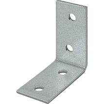 Winkelverbinder 60x40x60mm – Stahl – verzinkt – 13 Befestigungslöcher – VORMANN