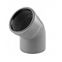 Magnaplast Coude Pvc 87° Gris 75 Mm Pour Évacuation