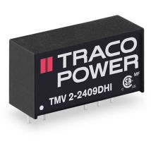 Tracopower Tmv 2-2409dhi Convertitore Dc/dc Da Circuito Stampato 24 V/dc 9 V/dc, -9 V/dc 112 Ma 2 W Num. Uscite: 2 X