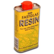 U-POL – Isopon Fastglas Laminating Resin Tin 250ml – Polyester Resin for Repairs – Fast-Curing Catalyst