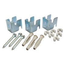 Somatherm For You - Set Di 3 Fissaggi Per Radiatore In Acciaio Lamellare