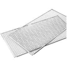 Brista – Deckel/Boden 80x80 cm verzinkt für Komposter – Metall, Silber – 1 Stück