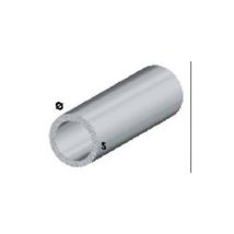 5 X Profilo Argento H.200 Cm Tubo Tondo 20x1 Mm