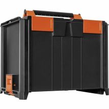 Tood Profi-koffer Stapelbar Abs Schwarz 47x36x33 Cm